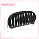 thumbnail image 2 of Bolsa de maquillaje transparente Unique Bargains organizador para viajes PVC negro, 2 of 7