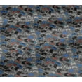 thumbnail image 6 of oneOone Viscose Jersey Gray Fabric Video Game Craft Projects Decor Fabric Printed By The Yard 60 Inch Wide, 6 of 7