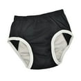 thumbnail image 5 of TOOYFUL Adults Diaper Cover Incontinence Leakproof Pants Soft Adults Incontinence Underwear for Long Time Driving Overnight Emergency Black L, 5 of 9