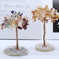 thumbnail image 3 of Monstrate Árbol de alambre de cobre artificial - Aspecto realista para un toque natural Bajo mantenimiento Elegante Decoración del hogar Cristal rosa, 3 of 6