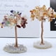 thumbnail image 2 of Yuarrent Árboles de dinero de vida artificial ecológicos hechos con materiales sostenibles Árbol de cristal curativo artificial Decoración del hogar Cristal amarillo, 2 of 6