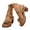 Brown, variant on Dakaela Womens Heel Sandals Ankle Strap Dress Pumps Arch Support Orthotic Work Walking Shoes Black 6.5
