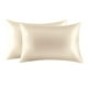thumbnail image 1 of Fundas de almohada de seda Jocoku 100% seda morera Queen Buff Beige, 1 of 6