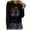 Black(Trending), variant on Mingw Womems Colored Tees Graphic Casual Womens Sweatshirts Crewneck Long Sleeve Tops Oversized Pullover Sweatshirt for Women