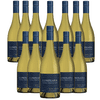 Luminara Alcohol-Removed Chardonnay – Premium Non-Alcoholic White Wine from Napa Valley – 750ml Bottle - 12 Pack