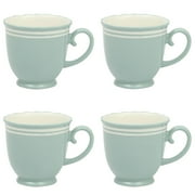 The Pioneer Woman Ainsley Mug Set, Sage Blue, 4-Pack