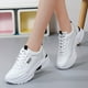 thumbnail image 3 of Zapatos Deportivos De Moda Para Mujer, Zapatos De Correr Bajos Con Cordones Versátiles, Zapatillas Antideslizantes Para Exteriores, 3 of 4