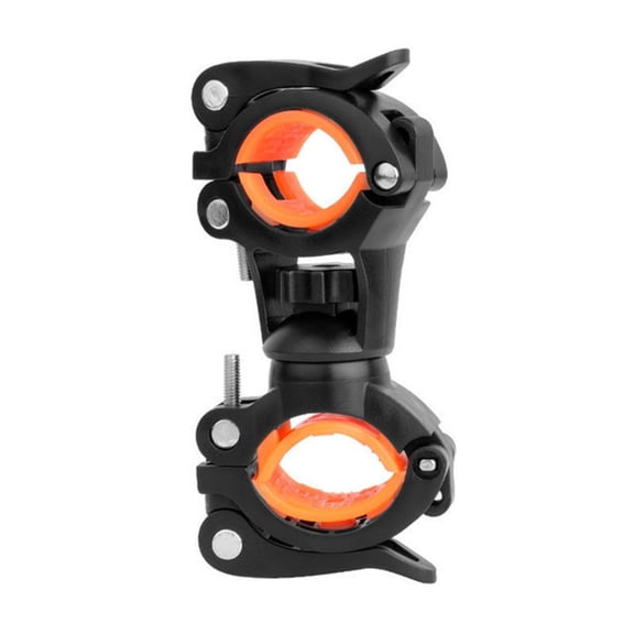 Universals Bicycles Flashlight Stand 360°Rotatable Flashlight Brackets Bike Light Stand Clamps for Cycling