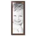 thumbnail image 2 of ArtToFrames 14" x 39" Honors Mahogany with Gold Picture Frame, 14x39 inch Brown Wood Poster Frame (WOM-5156), 2 of 7