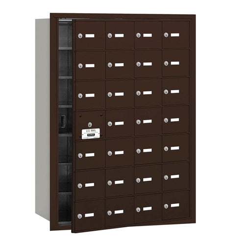 Salsbury Industries 28 Door Front Load 4B Horizontal Mail Center