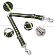 thumbnail image 1 of OULII 1Ensemble Laisse pour Chien Fournitures pour Animaux Réfléchissantes Vert Double Sangle Réglable Marche, 1 of 4