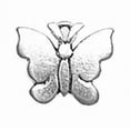 thumbnail image 1 of Sterling Silver 30" 1mm Box Chain Flat Thin Butterfly Pendant Necklace, 1 of 2
