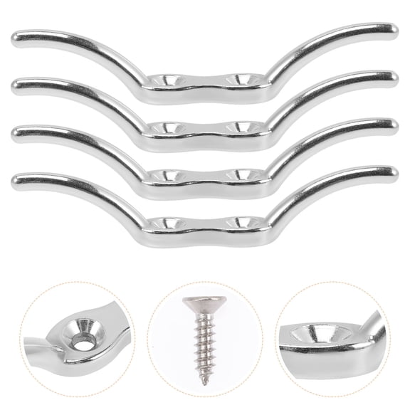 Raindrops 4 Pcs Dock Cable Tie Kayaks Accessories Boat Anchor for