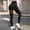 Black, variant on Tqcoqu Women's High Waist Fleece Lined Yoga Leggings, Seamed Hip Lifting Slim Fit Thermal Tight Pants for Fall Winter Workout Wear