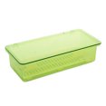 thumbnail image 1 of Moyic Caja de plástico para utensilios, soluciones de almacenamiento que ahorran espacio y fácil acceso, caja de almacenamiento de vajilla Cocina y Comedor Verde, 1 of 6