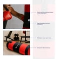 thumbnail image 3 of Saco de Box 1,20 m Bluelander, Costal de Boxeo, Rojo, 3 of 6