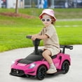 thumbnail image 4 of Gymax Electric Kids Ride on Push Car Maserati Licensed Foot to Floor Push Car w/Horn Pink, 4 of 9