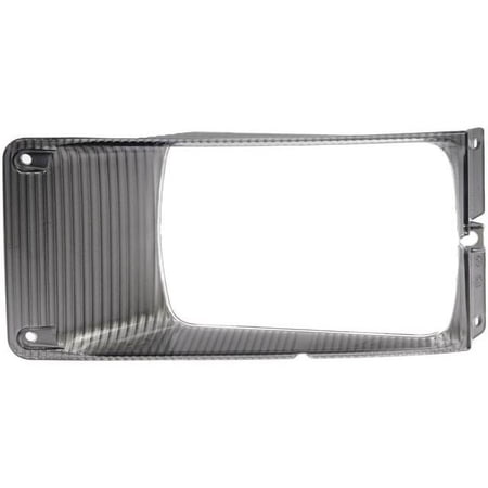 Right Headlight Bezel - Compatible with 1990 - 2002 International 4900 1991 1992 1993 1994 1995 1996 1997 1998 1999 2000 2001