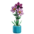 thumbnail image 1 of Bricks BRICK 812 Pcs Blocs de Construction Bonsaï Fleur Viola Compatibles avec LEGO, 1 of 5