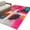 Turquoise Peach Pink, variant on 3'x5' Area Rugs, Pink Teal Black Indoor Outdoor Area Rug for Living Room Bedroom, Modern Contemporary Oil Painting Washable Bathroom Rugs Kitchen Floor Carpet Mats Home Decor Aesthetic