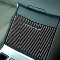 thumbnail image 2 of Real Bright Soft Car Interior Carbon Fiber Sticker DecorationFor Chrysler 300 300C Carbon Fiber Interior Cupholder Door Panel CoverAuto Car Protection Interior Accessories, 2 of 8