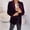 Purple, variant on Blazers for Women,Women'S Fashion Sequin Lapel Long Sleeve Casual Jacket Womens Blazer Tops for Women Trendy Clearance Red Xl