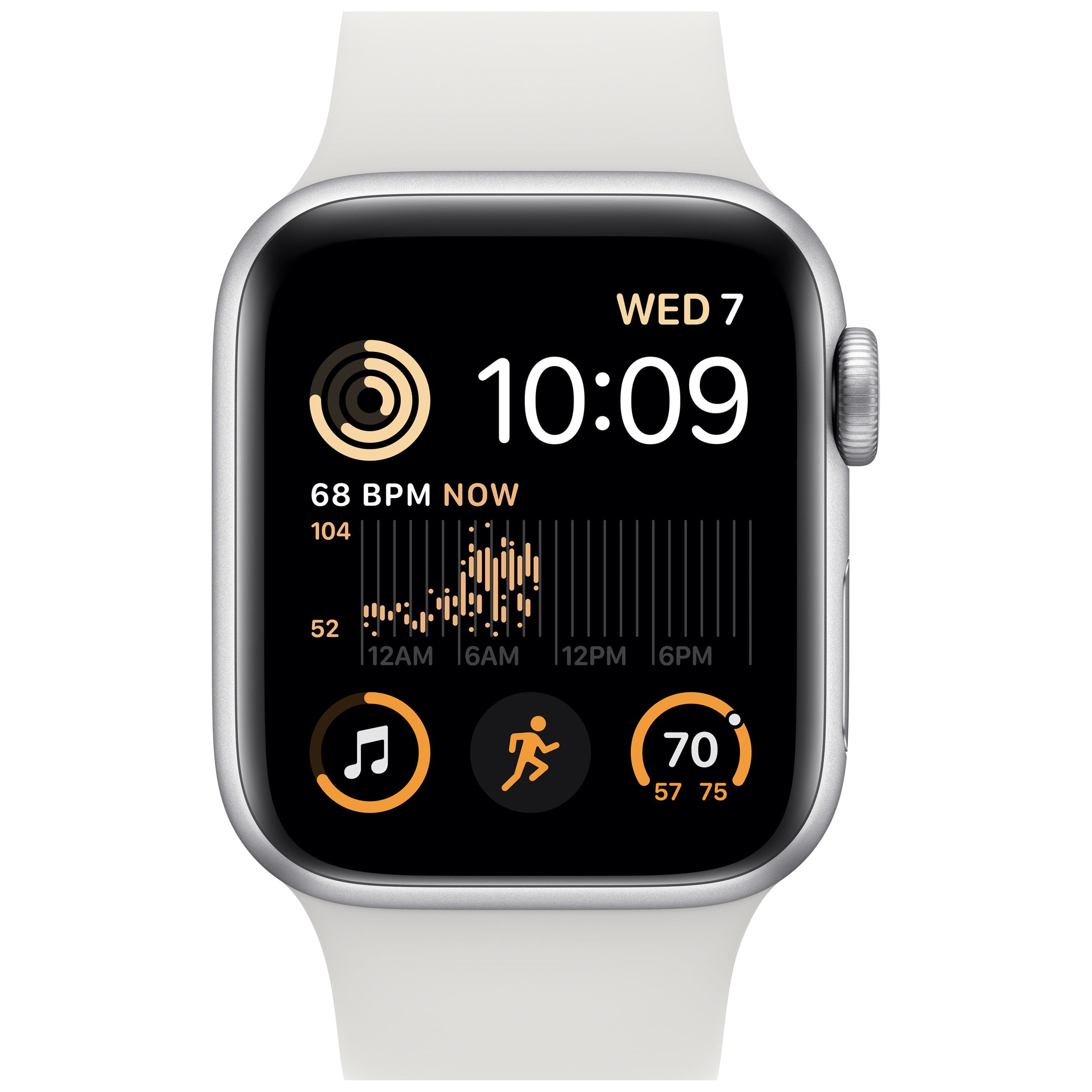 Apple Watch SE (2nd Gen) GPS 40mm Midnight Aluminum Case with 