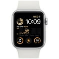 thumbnail image 5 of Restored Apple Watch SE (2nd Gen) GPS 40mm Silver Aluminum Case with White Sport Band - S/M (Refurbished), 5 of 10