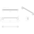 thumbnail image 3 of Jeffrey Alexander 752-224 Sullivan 8-13/16" Center To Center Bridge Style Contemporary, 3 of 7