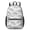 Dinosaur and Skeleton-2, variant on Dinosaur and Silhouette Off White 17" School Backpacks for Teens,Waterproof Oxford Fabric,S-Shape Padded Straps for School,Travel,Hiking,Camping