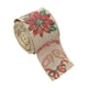 thumbnail image 3 of Cinta navideña decorativa de satén para regalo, caja clásica para regalo. flor roja, 3 of 9
