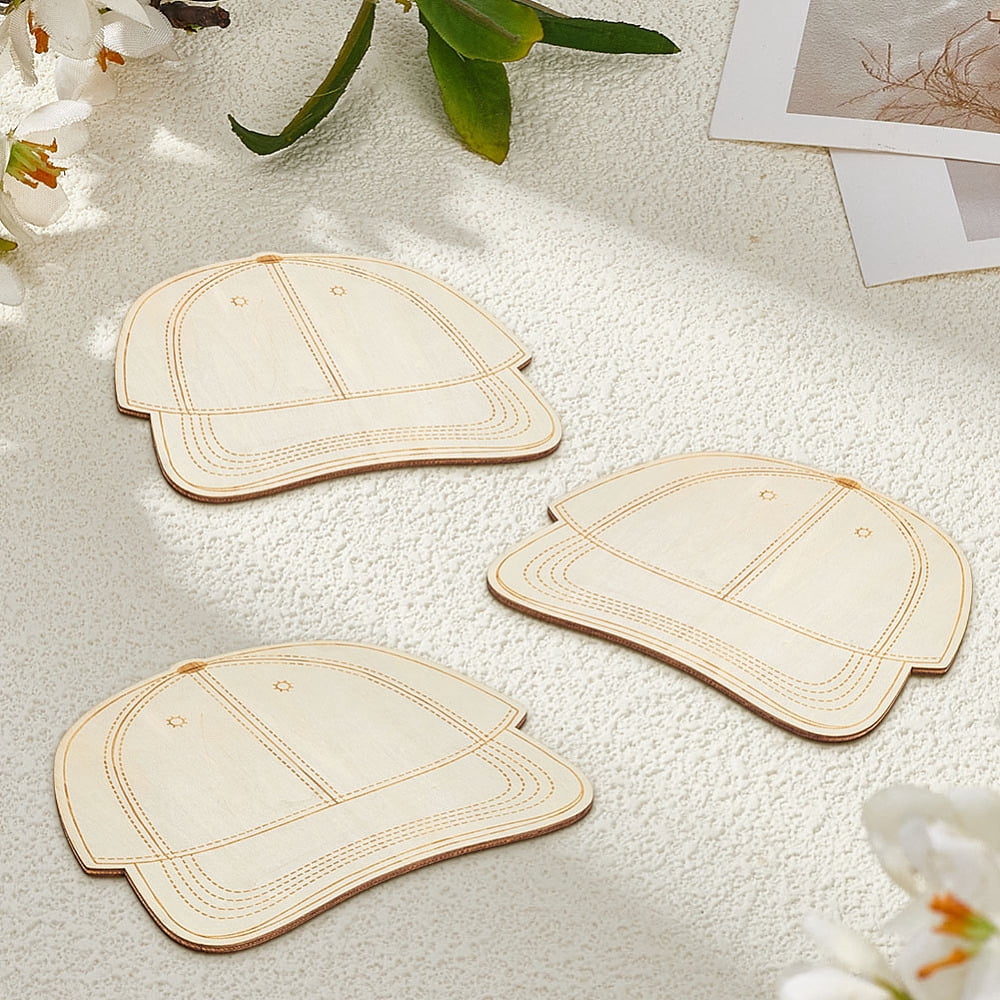 6 Pcs Trucker Cap Patch Template Wooden Trucker Cap Template Palette Personalized Hat Patches Tool Baseball Hat Board Design Supplies