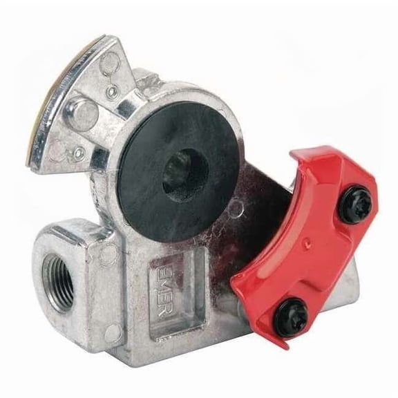 Velvac Gladhand,Emergency,Aluminum,Red 035093