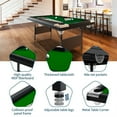 thumbnail image 5 of Aukfa 76" Folding Pool Table Portable Billiards Table, No Assembly, Includes Full Set of Balls, 2 Cue Sticks, Chalk and Felt Brush, 5 of 6