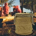 thumbnail image 4 of Bolsa de basura plegable para jardín, hierba, flores, asas portátiles, contenedor de hojas de almacenamiento, bolsa de basura para viajar, piscina, M Macarena Bolsas de basura plegables, 4 of 5