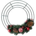 thumbnail image 6 of 6PCS 10” Wire Wreath Frame Round Metal Wreath Form for Crafts & Floral Decorations on Weddings Christmas Home Party Celebrations, Dark Green$$Home Decor, Kitchen, & Other, 6 of 6