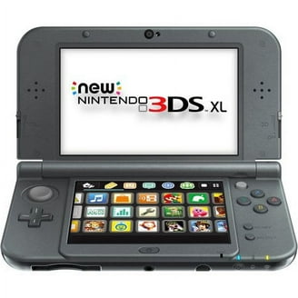 Nintendo New 3DS XL - Black, DSi Console Game System - Walmart.com