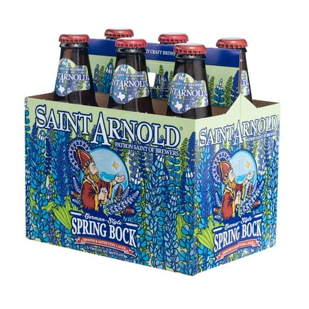 Saint Arnold Seasonal Craft Beer, 12 fl oz, 6 Pack Bottles