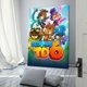thumbnail image 3 of Bloons TD Cuadro decorativo colgante - Arte de pared - Póster enmarcado - Decoración de pared - Regalos para familia, amigos y aficionados 20*30 cm, 3 of 6