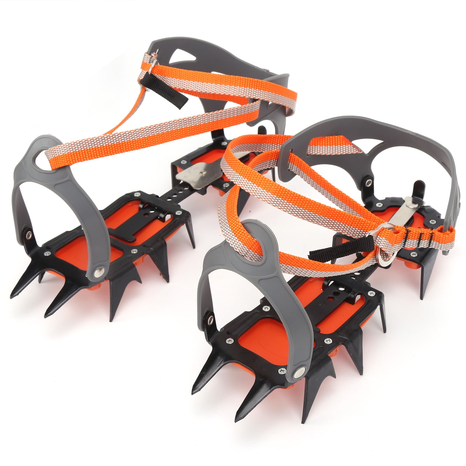 14-point Manganese Steel Climbing Gear Crampons Ice Grippers Crampon I6C7