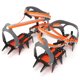 thumbnail image 1 of Un par de Crampones de hielo de catorce dientes, cubierta antideslizante para pies, para caminar en la nieve al aire libre, Crampones incluidos, 1 of 10