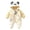 Yellow, variant on Winter Padded Snowsuit foe Boys Girls Cute Koala Ear Hooded Jumpsuit Long Raglan Sleeve Quilted Warm Outfits
