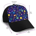 thumbnail image 2 of Yiaed Mathematics And Chemistry Print Baseball Cap Dad Hat Polo Style Plain Blank Adjustable Size, 2 of 5