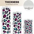 thumbnail image 4 of White and Colorful Of Leopard Print Kitchen Rugs Sets Of 3,Kitchen Runner Rugs Non Skid Washable,Decorative Kitchen Floor Mats for Kitchen,Sink,Laundry,17"x30"+ 17"x47" + 17"x59", 4 of 6