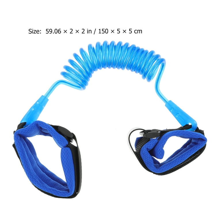 Anti Lost Wristband Bracelet Kids Toddler Child Safety Leash Wrist Link Lost Proof Wrist Band Strap Rein Blue