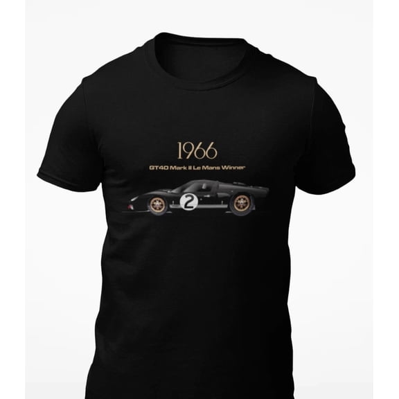1966 GT40 Mk II Race Car Short-Sleeve Unisex T-Shirt