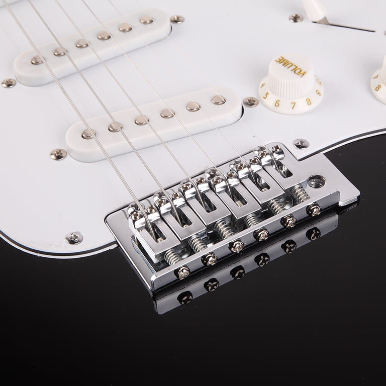 AsterOutdoor Rosewood Fingerboard Electric Guitar, Cutaway Black photo 4