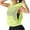 Fluorescent Green #19, variant on Women's Sleeveless Mesh Hoodies Casual Loose Breathable Workout Tank Tops Activewear Open Side Lightweight Shirts S