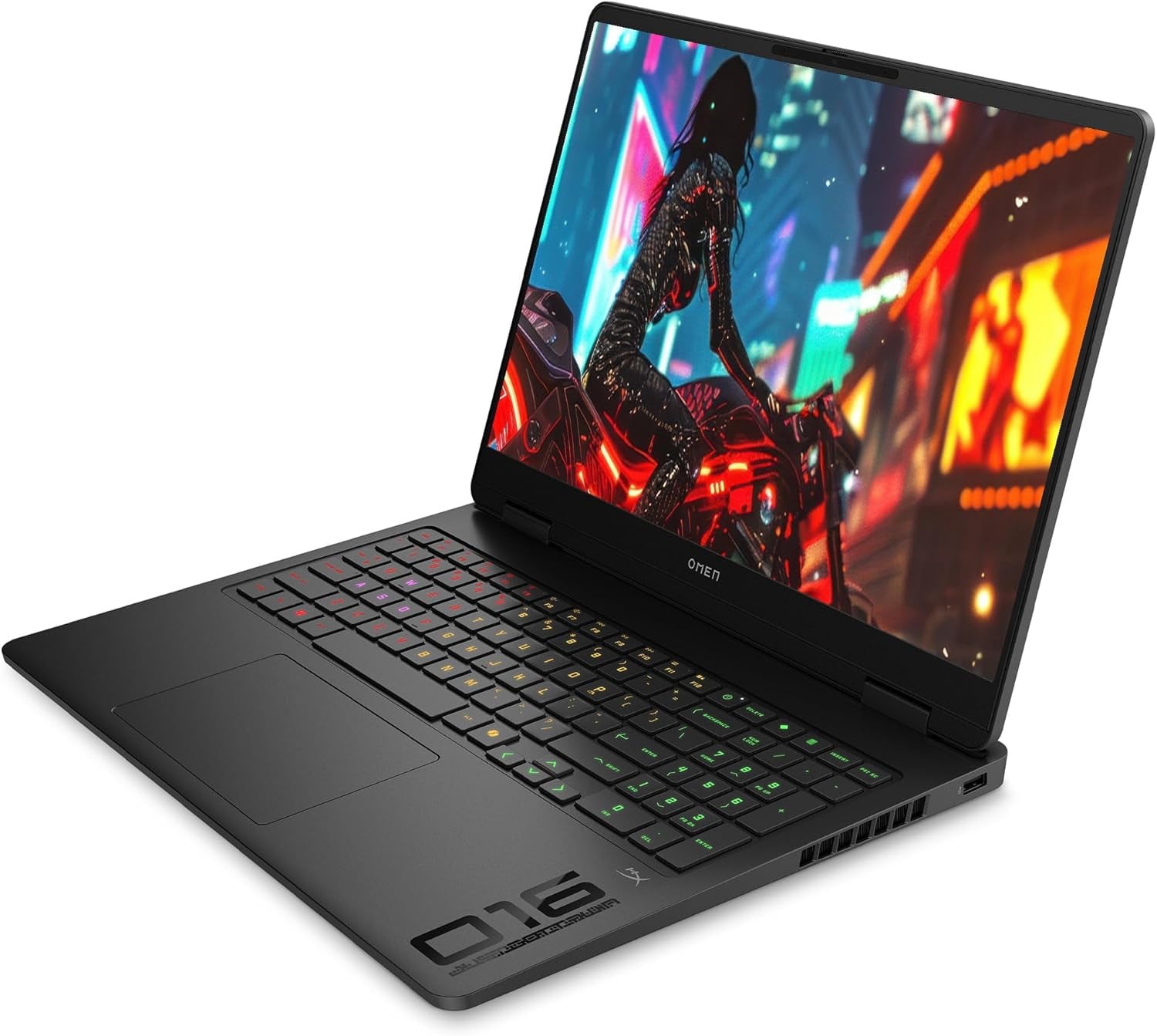 HP OMEN Gaming Laptop, AMD Ryzen 9-8940HX, 16 GB DDR5 RAM, 1 TB PCIe SSD, 16" WOXGA (2560 x 1600)Display, Nvidia G-Force RTX 5070, Backlit Keyboard, W11 Pro, Shadow Black