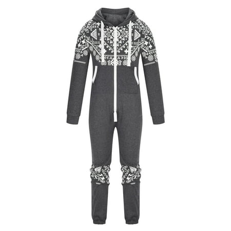 

Men s 2pc Sweat Suit Men Casual Fashion Ethnic Print One-piece With Pocket Zipper And Long Sleeve Two-piece Jacket Trousers Sportswear Suit